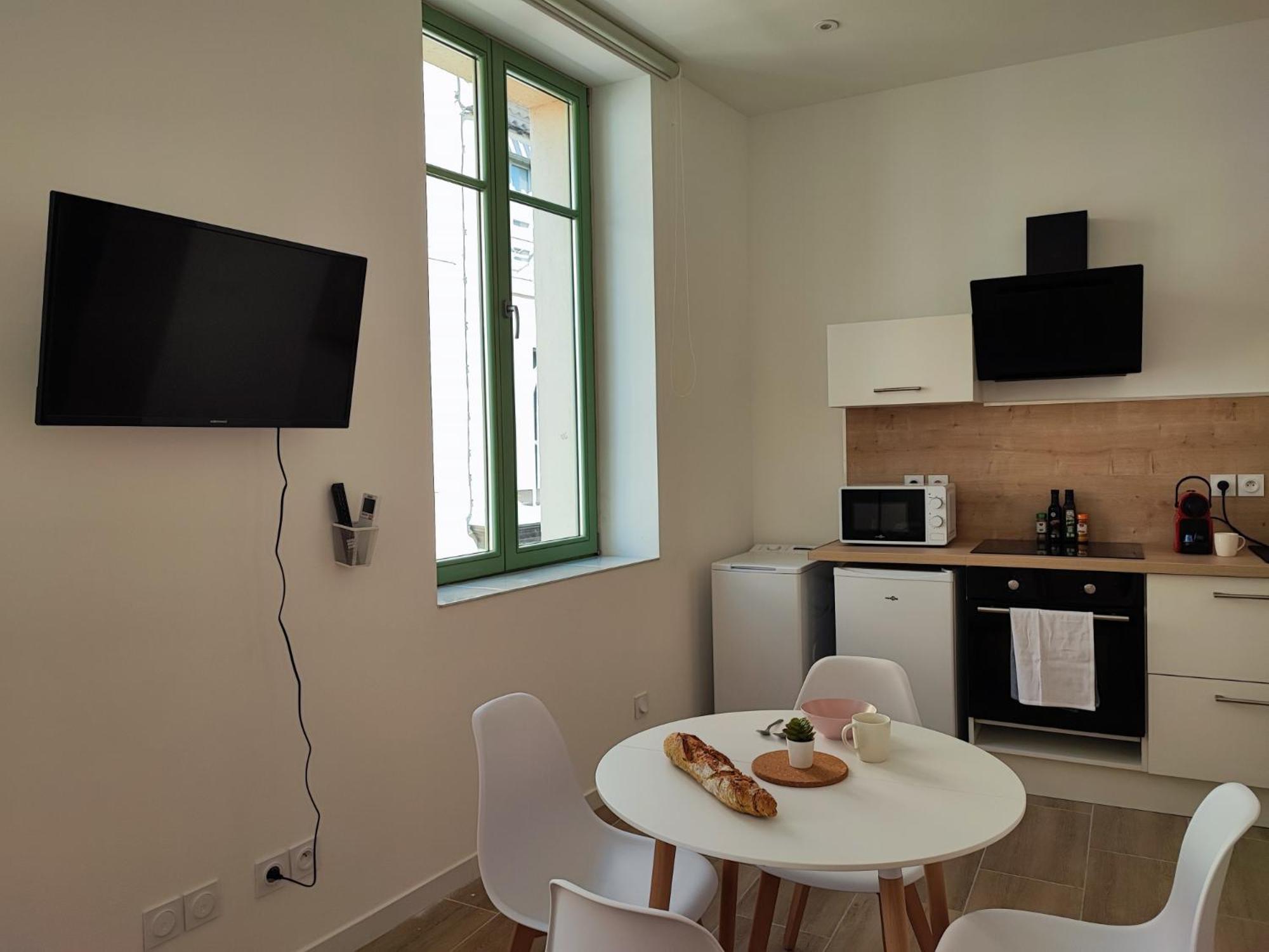 شقة Escale Entre Cite Et Bastide Clim Wifi Smart Tv قرقشونه المظهر الخارجي الصورة
